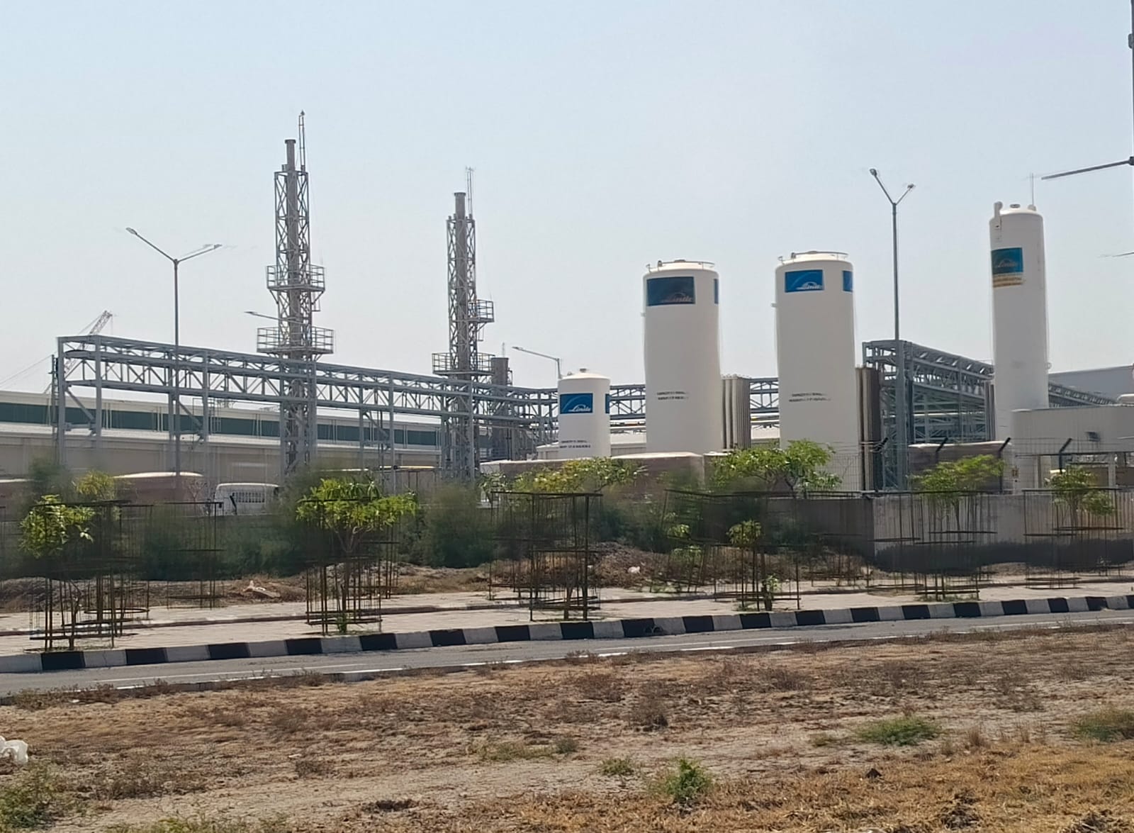 Linde Industrial Plant in Dholera